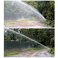 Miniatyrbillede 3 af 4: Hun tråd Rocker Impact Sprinkler 360° Justerbar Lang Spray Distance Vanding Pistool