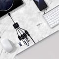 Miniatyrbilde 5 av 7: RYRA 4 Port Micro USB 2.0 HUB 4-IN-1 OTG Hub Strøm Adapter Kabel For Android Telefon Nettbrett PC