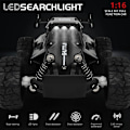 Pikkukuva 2 / 6: RC Auto 1:16 2.4Gh malli LED valoilla 2WD maasto kaukosäädin