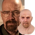 Pikkukuva 1 / 7: Elokuva Julkkis Latex Naamio Breaking Bad Professori Herra Valkoinen Realistinen asu