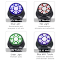 Miniatyrbild 4 av 7: 4 in 1 Mini Hifu Maskin Ultraljud RF Hud Tightening Anti rynk Ansiktsmassager