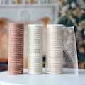 Pikkukuva 3 / 11: Joulu Seppele Mesh Kulta Siver DIY Joulu Kuusi Nauha koristelu Hyvää Joulua