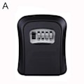 Pikkukuva 7 / 8: Seinä Kiinnitys Avain Tallennus Secret Box Järjestäjä 4 numero yhdistelmä salasana turva koodi lukko