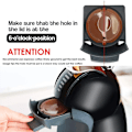 Miniatyrbillede 5 af 7: 6 stykker Genanvendelig Kaffe Kapsel Til Nescafe Dolce Gusto Maskin Genopfyldelig Kaffe Kapsel Filter kop Kit