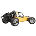 Pikkukuva 4 / 6: 1 /12 2.4GHz simulaatio maasto RC auto 20km/h kilpa radio ohjattu auto noukki kuorma-auto ajoneuvo malli lelut