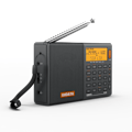 Miniatyrbild 3 av 7: Bärbar Digital Radio FM Stereo/SW/MW/LW SSB AIR RDS Radio Högtalare med LCD Display Alarm Klocka Radio