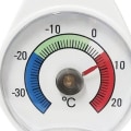 Miniatyrbilde 2 av 6: Holdbar Fryser Overvåking Termometer med krok indikator hengende temperatur