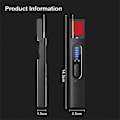 Miniatyrbillede 4 af 6: Fuld Range Kamera Skjult Finder Anti Spy Bug Listening Enhed GPS Tracker RF Trådløs Signal Scanner