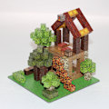 Miniatyrbild 6 av 6: 236 bitar magnetiskt block byggkloss pussel leksak MIN värld mini byggnad set med olikt kombination gör-det-själv pedagogiska leksaker gåvor