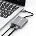 Pikkukuva 5 / 7: USB C Gigabit Ethernet sovitin latauksella Thunderbolt 3 RJ45 C-tyypin PD 100W