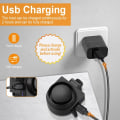Pikkukuva 7 / 7: Pyörä värinä hälytin langaton moottoripyörä hälytin USB lataus turva värinä