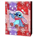 Pikkukuva 1 / 8: Joulu Stitch Advent kalenteri lelut Disney Blind Box Lilo Stitch Juguetes Noel koristelu