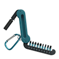 Miniatyrbillede 4 af 6: Makita E-15849 Skruetrækker Bit Sæt 10stk Sekskantet Kors Elektrisk Skruetrækker Bits Magnetisk Sleeve