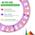 Miniatyrbild 5 av 7: USB Angel Ring Grow Light Phytolamp for plants with Control Full Spectrum Fitolamp Lights