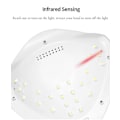 Miniatyrbilde 5 av 7: 48W Led Uv Lampe For Negler Tørking All Gel Med Motion Sensing Profesjonell Hytte Manikyr Maskin Verktøy For Hjemmebruk