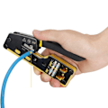 Miniatyrbild 3 av 5: Crimp Tool Pass Through Crimper Cutter for Cat6 Cat5 Cat5e 8P8C Modular Connector Ethernet All-in-one Wire Tool
