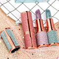 Pikkukuva 6 / 8: Glitter Matte Lämpötila Vaihto huulipuna Vedenpitävä Pitkä kestävä Timantit huulipunat