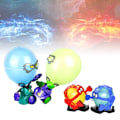 Miniatyrbild 3 av 6: Elektrisk ballong slagstift fjärrkontroll boxning kamp robot sprängning ballong kamp leksak