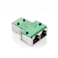 Pikkukuva 5 / 5: RJ45 1 1/2 LAN Ethernet verkko kaapeli naaras jakaja sovitin liitin jakaja jatkolaite liitin