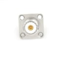 Miniatyrbillede 2 af 4: 10X Hun SO-239 Jack Square Shape Loddet Cup Coax Connector