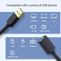 Miniatyrbild 7 av 7: USB3.0 förlängning kabel för smart tv PS4 Xbox One SSD USB till USB kabel förlängare data sladd mini USB3.0 2.0 förlängning kabel