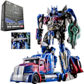 Miniatyrbillede 8 af 9: Prime Transformers Legetøj Robot Bil Legering Plastic Action Figur Anime Action Figur