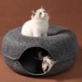 Miniatyrbillede 2 af 5: Donut Kat seng kæledyr kat tunnel interaktivt spil legetøj