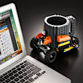 Miniatyrbillede 4 af 9: 350 ml Creative Mælk Krus Kaffe Kopper Creative Build-on Brick Krus Kopper Drikke Vand Holder