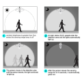 Miniatyrbilde 2 av 7: Bevegelse Sensor Lys Bryter Detektor Basis Lampe Holder