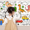 Pikkukuva 4 / 7: Lasten Graffiti Kuva Scroll Väritys Kuva Scroll Kolme Metteri Pitkä kuvio
