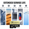 Miniatyrbild 5 av 7: Real Capacity Micro TF SD Card 512GB 256GB Memory Card