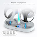 Miniatyrbild 4 av 7: Styrenhet Laddningsstation för PS VR2 Laddning Dock Ställ för Playstation VR2 Headset med RGB Light Display Tillbehör