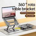 Miniatyrbild 2 av 7: Bärbar dator ställ aluminium legering vikbar surfplatta roterande ställ Macbook bärbar bärbar vikbar hållare