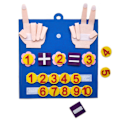 Miniatyrbillede 3 af 6: Bedste kvalitet Børne Montessori Legetøj Fit Finger Tal Matematik Legetøj Børn Tælle Tidlig Læring For Småbørn Intelligens Udvikle 30*30cm