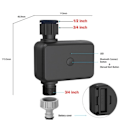 Miniatyrbilde 4 av 11: Smart Hage Vanning Timer Wifi Automatisk Drypp Vanning Kontroller Smart Vann Ventil