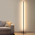 Miniatyrbillede 3 af 4: LED Gulv Lampe RGB APP Styring Soveværelse Atmosfære Bord Stativ Belysning Bolig Dekor Stående Gulv Lampe
