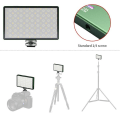 Miniatyrbillede 3 af 7: RGB LED Kamera Lys Fuld Farve Output Video Lys Kit Dæmpbar 2500K-8500K Tofarve Panel Lys