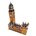 Miniatyrbilde 4 av 5: Big Ben Bygning 3D Puslespill Leker for Barn Verden attraksjoner Pedagogisk Gjør selv Håndlaget Montering Puslespill Leketøy