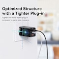 Miniatyrbilde 4 av 7: 65W GaN5 USB Type C lader oppgradert telefon adapter lader