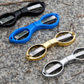 Miniatyrbilde 5 av 8: Folding saks safe bærbar nøkkelring trip saks kutter