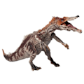 Miniatyrbillede 4 af 5: Baryonyx Model Kunstig Plastik Dinosaur Dyr Model Handling Figurer Samling Legetøj