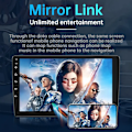 Miniatyrbillede 6 af 7: Android 11 Bil Radio Autoradio 32G 2 Din 9" Universal WIFI GPS Bil Audio Multimedia Player