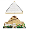 Miniatyrbillede 4 af 6: Den Store Pyramid Giza Bygningsblokke By Arkitektur Gade Udsigt Bygningssæt