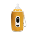 Miniatyrbillede 1 af 6: USB Baby Mælk Flaske Termisk Taske Universal Digital Skærm Amning Flaske Opvarmning Bærbar Baby Mælk Varme Keeper til rejse