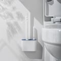 Pikkukuva 6 / 9: Silikoni TPR WC harja ja pidike WC kulho harja pidikkeellä setti seinä riippuva wc harja