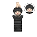 Miniatyrbillede 3 af 5: Blocks onsdag Addams Movies Anime Bricks Mini Action Legetøj