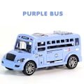 Miniatyrbillede 10 af 10: Børn's Legetøj Skole Bus Legetøj Model til Børn Rebound Bil Julegave