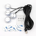 Miniatyrbilde 6 av 8: LED Underglød Lys for Bil 8 Farger Endre Fot Lys Ambient Lampe