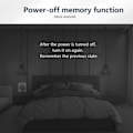 Miniatyrbilde 6 av 6: 1 del WiFi Smart Socket 20A EU Smart Plug Strøm Overvåking Timing Funksjon Tale Kontroll