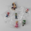 Miniatyrbilde 2 av 5: 6stk/set Super Mario Bros PVC Action Figur Leker Dukker Modell Set Luigi Yoshi Donkey Kong Sopp for barn bursdagsgaver